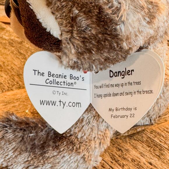 NWT-3 TY Beanie Boos-Karli the Koala-Dangler the Sloth-Bumper the Hedgehog, 6" - Picture 6 of 11